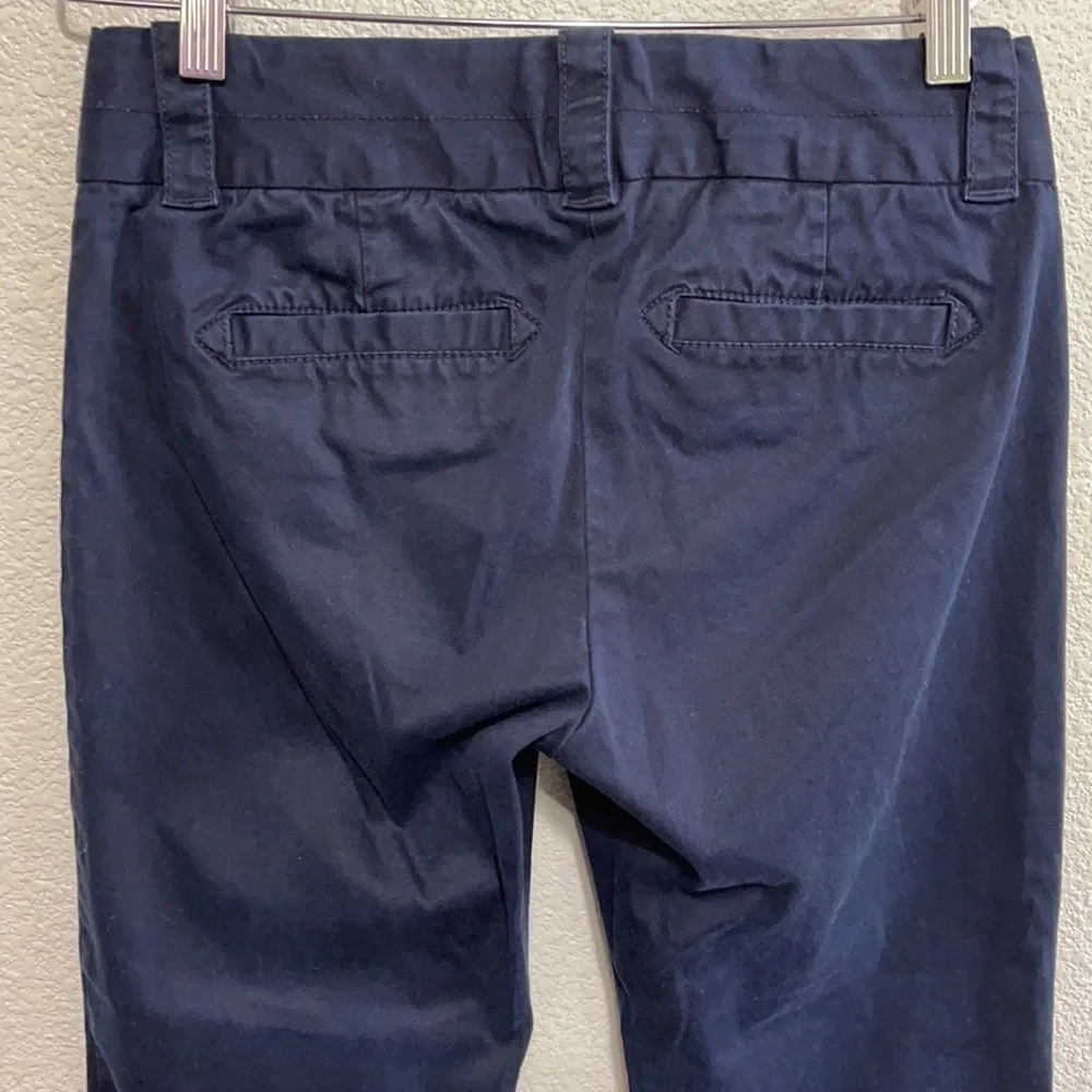 J.Crew Woman Indigo City Fit Khaki Stretch Pants Size 0